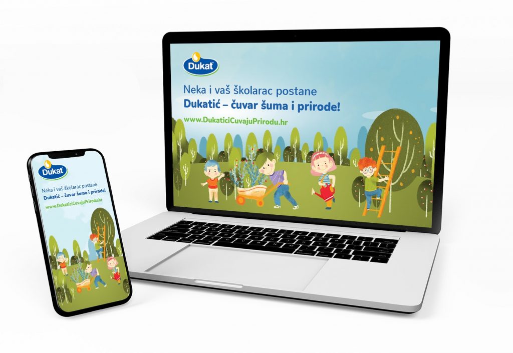 Dukat podučava školarce o zaštiti šuma i najavljuje sadnju 10.000 sadnica stabala Društveno odgovorno poslovanje u Hrvatskoj - Dop.hr