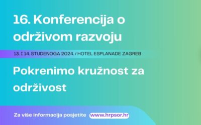 Otvorene prijave za 16. Konferenciju o održivom razvoju