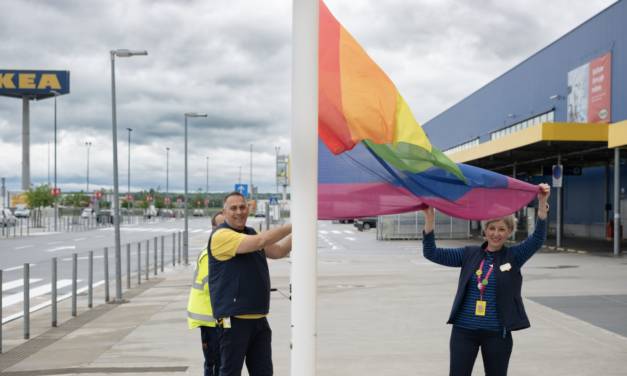 Uz podizanje zastave u duginim bojama, IKEA Hrvatska potiče na stvaranje uključivijeg okruženja za LGBT+ osobe