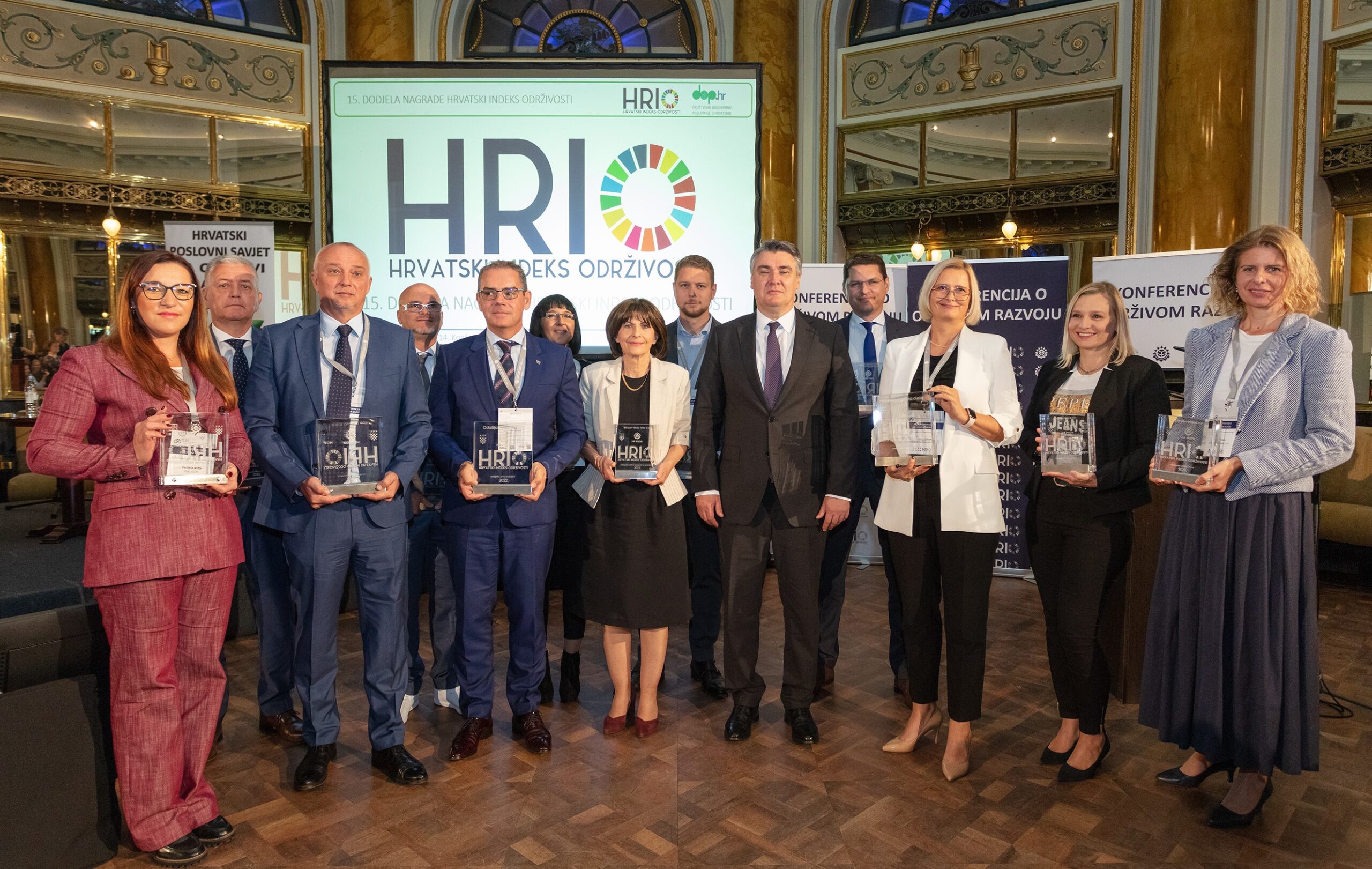 15. put dodijeljene nagrade HRIO u sklopu 14. Konferencije o održivom razvoju 1 - hrpsor Hrvatski poslovni savjet za održivi razvoj