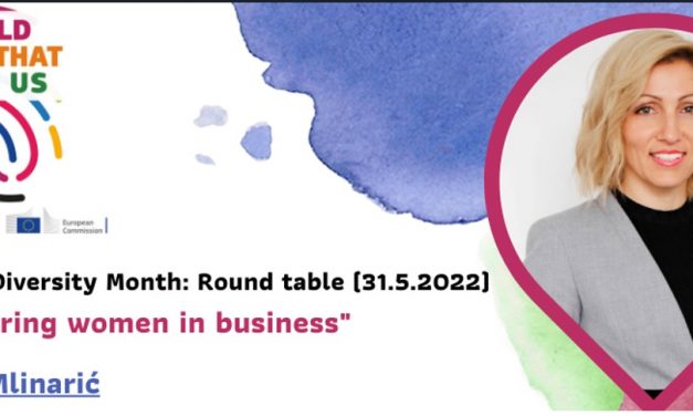 Presenting a spokeswoman on Roundtable “Empowering Women in Business”, May 31th, online, 10:00 – 11:30